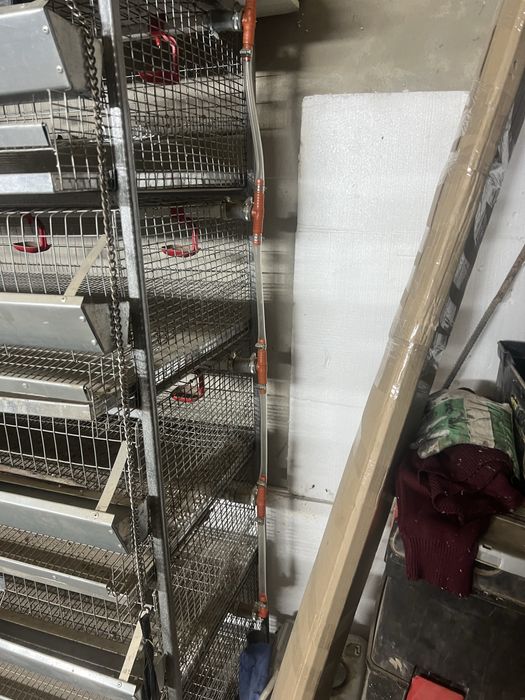 Клітка для перепілок пьять секцій