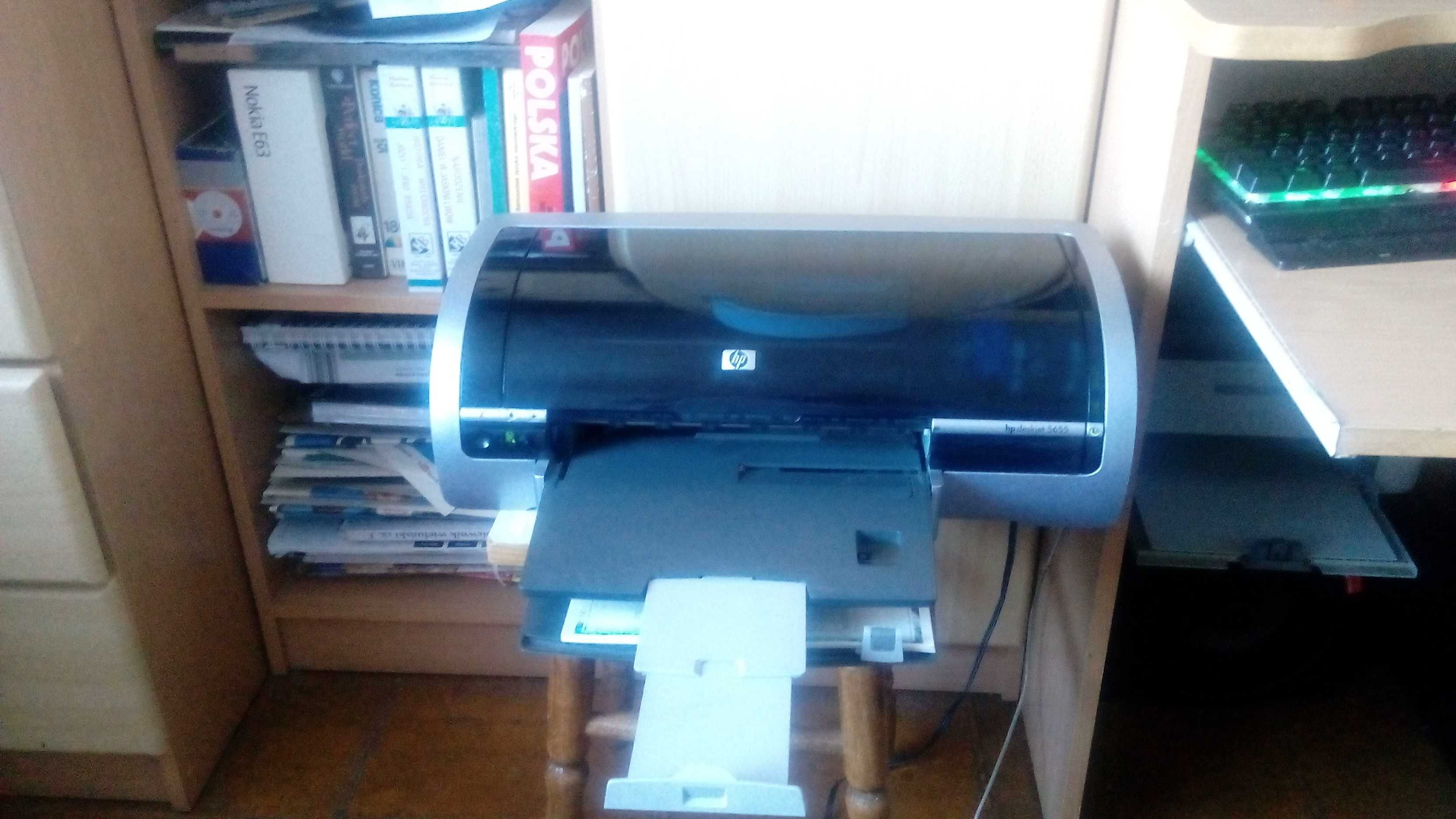Drukarka Canon TS 5151 (nowa) HP DeskJet 5655 z modułem duplex