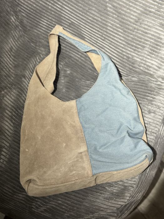 Сумка натуральний замш Mango