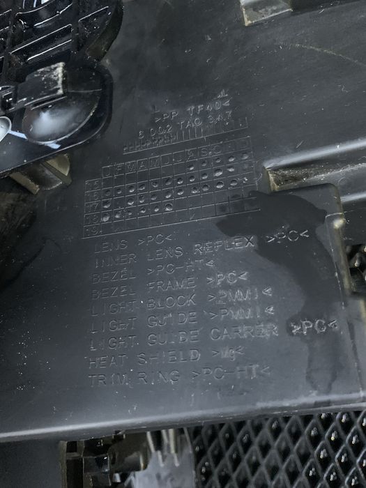 Фара Jeep kompass  ксенон , Ліва