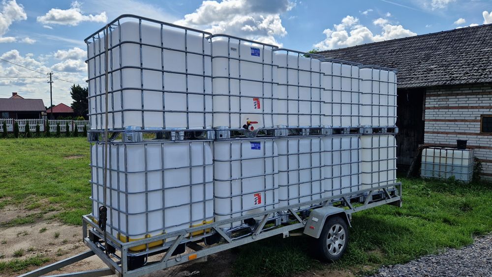 Zbiorniki 1000l z 2025r pojemnik jak nowy, beczka,
