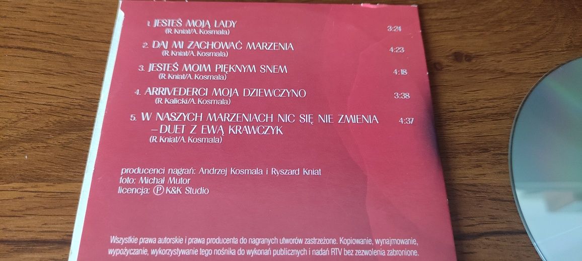 Sprzedam płytę CD Krzysztof Krawczyk śpiewa o miłości
