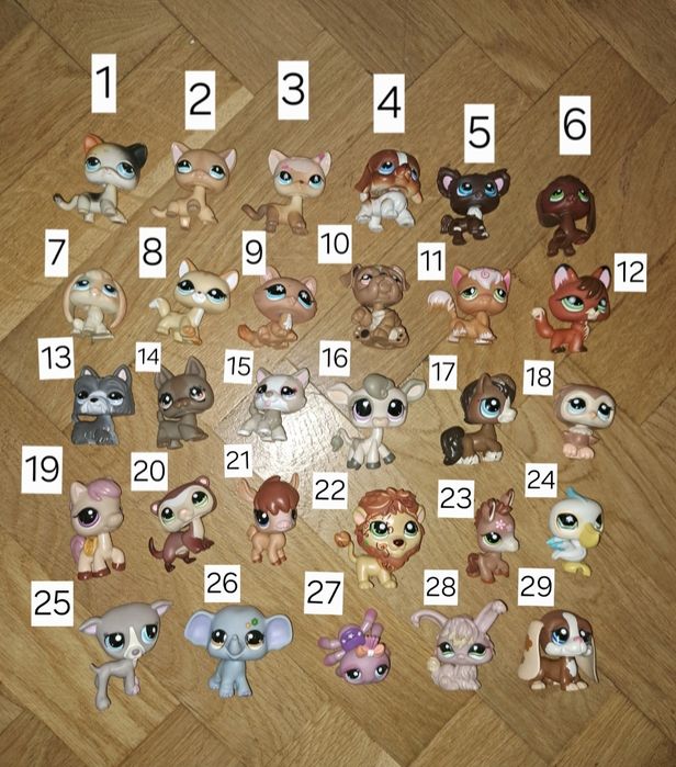 Lps figurki zestaw littlest pet shop lps pop