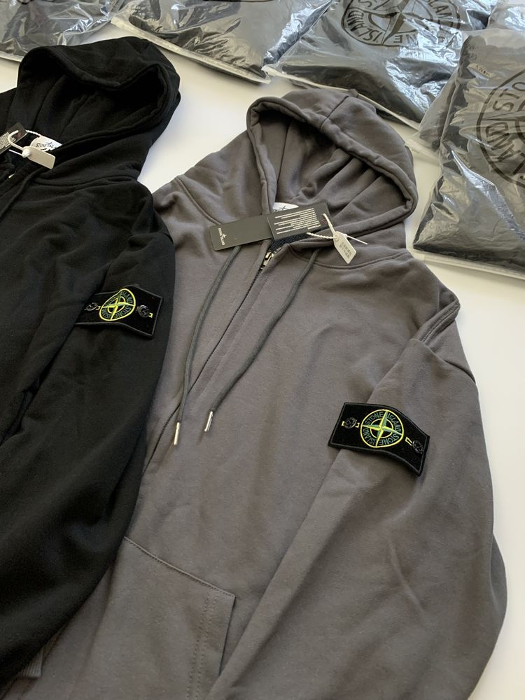 Stone Island 1:1 zip hoodie зіп худі стон айленд