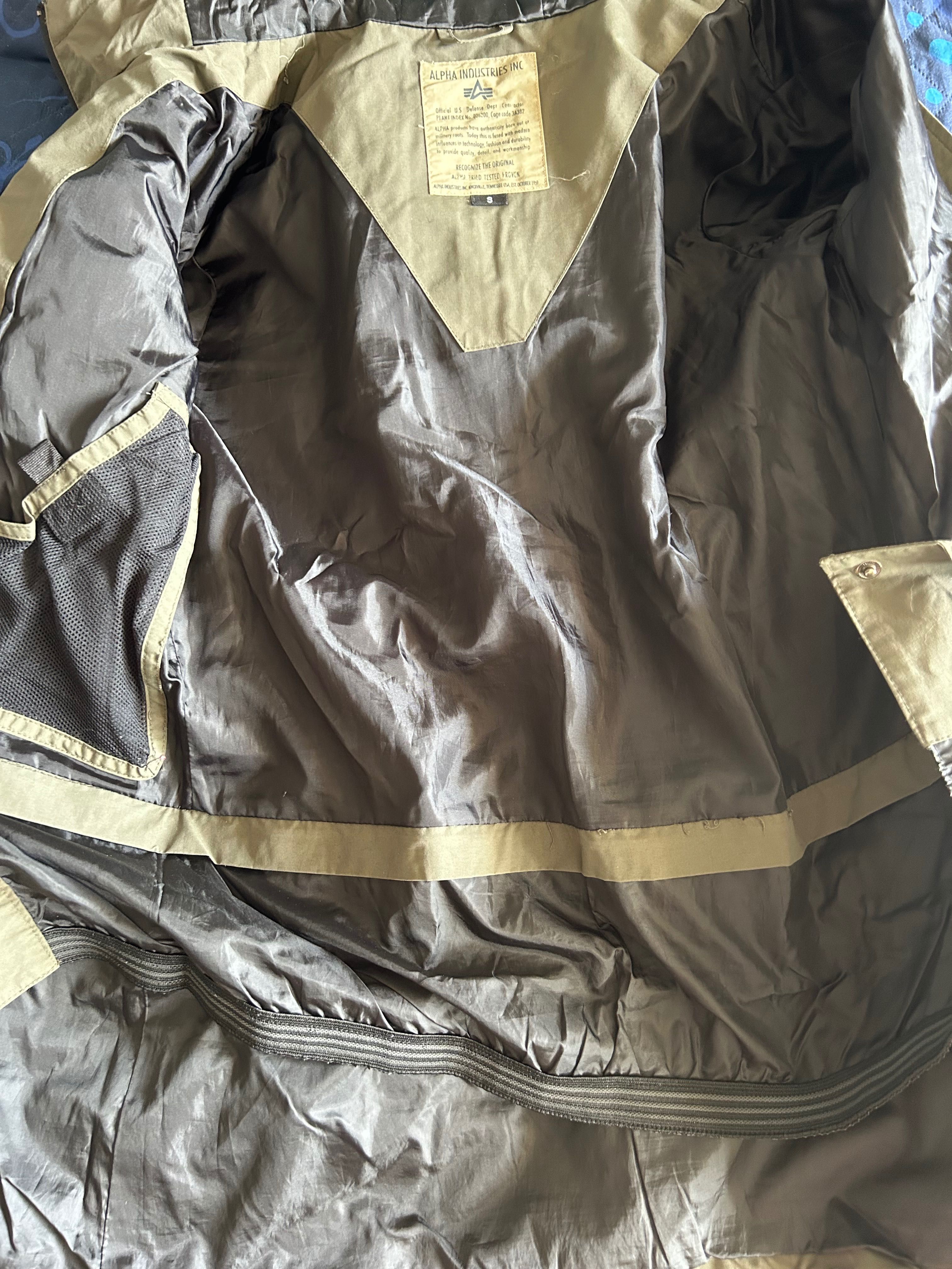 Kurtka alpha industries inc softshell sportowa wiatrówka