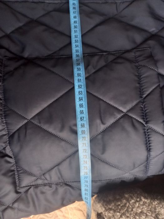 Зимова тепла куртка великого розміру 70-72