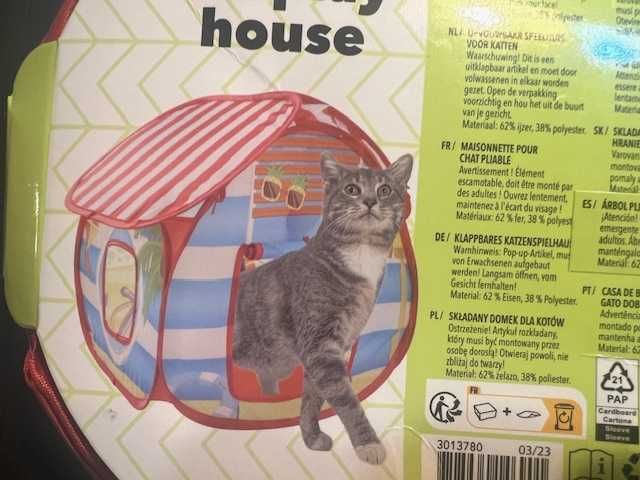 Domek dla kota składany, Nowy