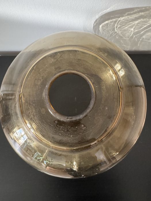 Плафон скляний б/в коричневий колір