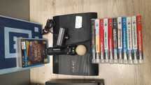 Konsola Sony Playstation 3 SLIM CECH-4004A + ZESTAW MOVE + 12GIER