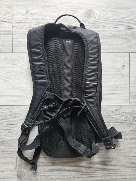 Plecak rowerowy Rockrider 6 l, idealny stan, bukłak w zestawie