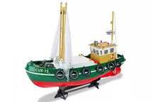 Barco rc de pesca com redes electricas
