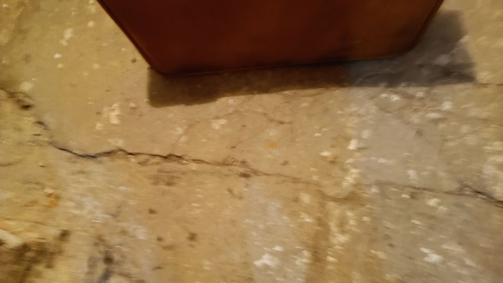 Torba podróżna PRL skórzana