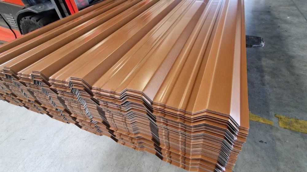 Blacha trapezowa 2 gatunek 0,60mm grubość, na szopę, garaż, altanę