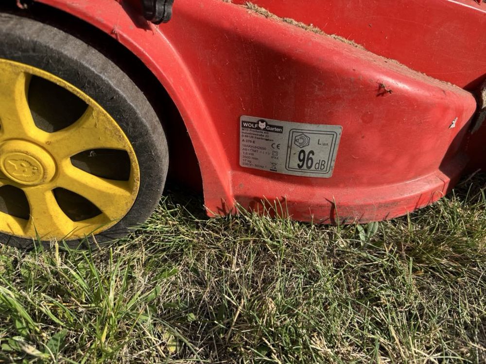 Kosiarka elektryczna Wolf Garten A 370 E uszkodzona