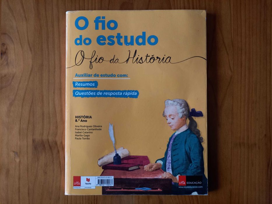 (COMO NOVO, PORTES GRÁTIS) O Fio da História 8: Caderno de Atividades