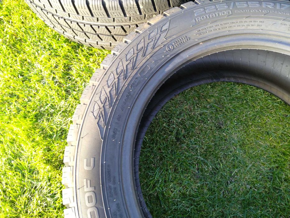 opona 225/55/17C Nokian Seasonproof C 1 sztuka 8mm 2021