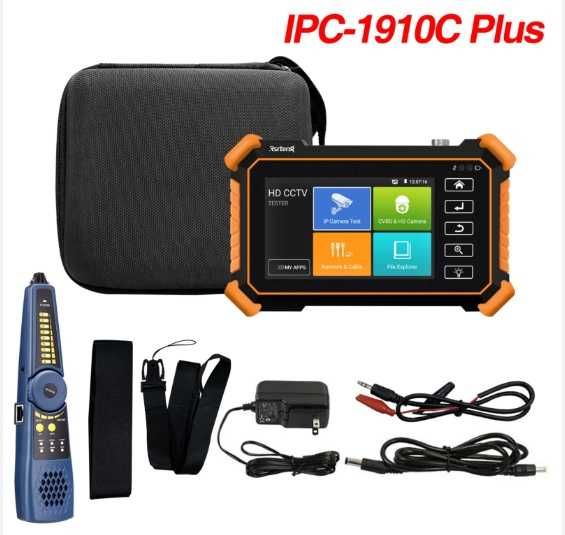 монітор тестер відеоспостереження IPC-1910CPlus HD IP CVI TVI AHD 8MP