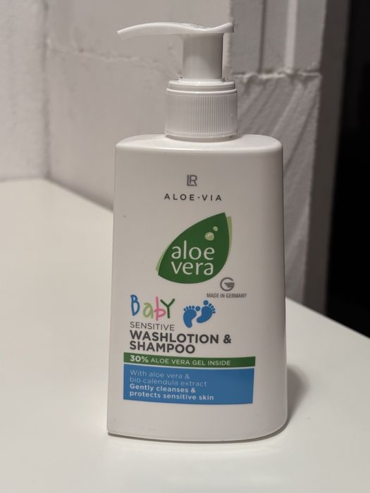 Aloe Vera Baby Emulsja myjąca i szampon