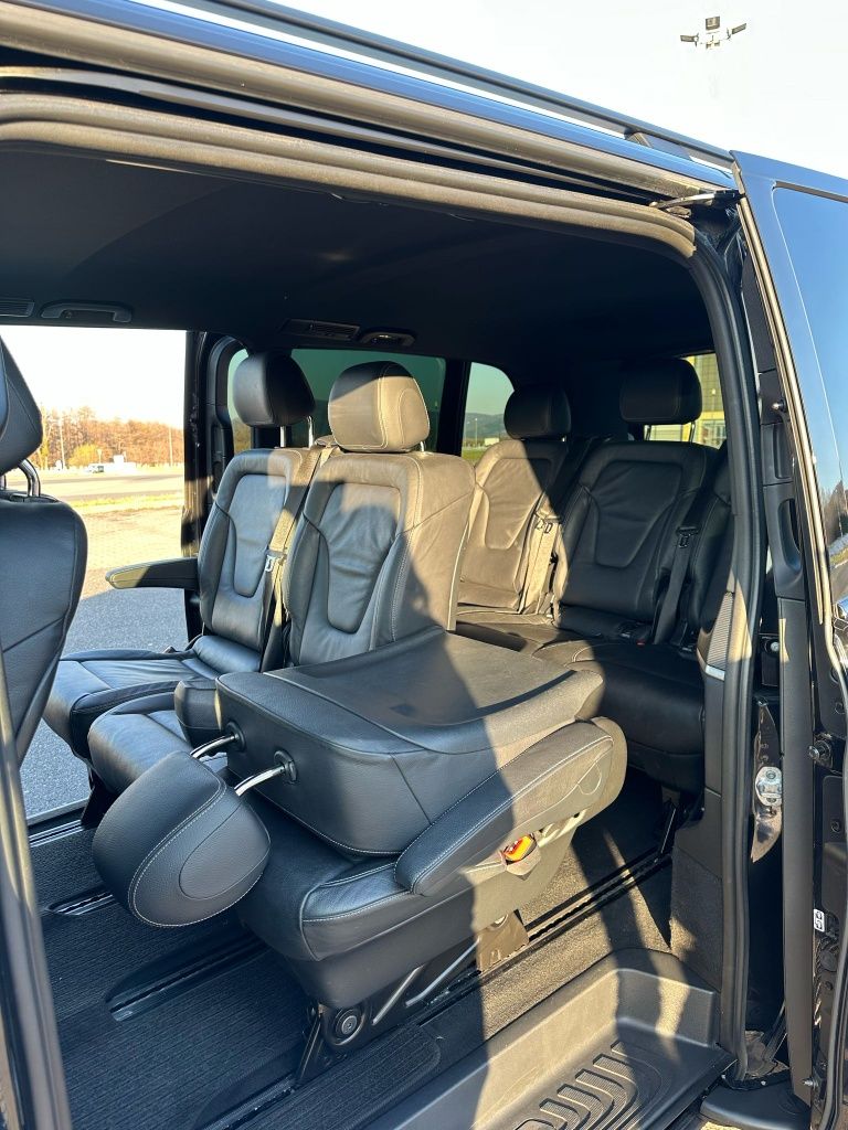 Wynajem busa 8os. Mercedes-Benz V klasa AMG VIP BUS LONG +skuter
