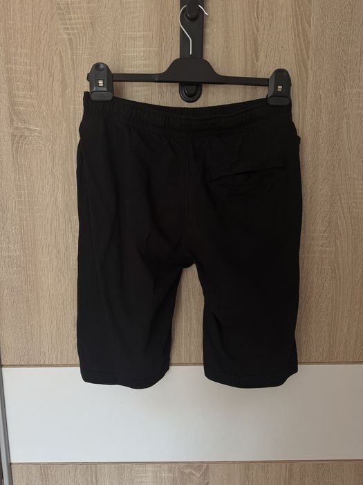 Szorty Nike S logowane krótkie spodenki czarne bawelniane