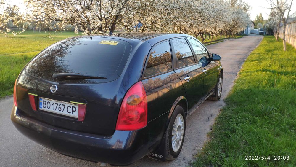 НісанПрімера 2007р ГАЗ/ПРОПАН   свіжа страхівка