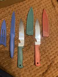 Noże kuchenne w obsadkach