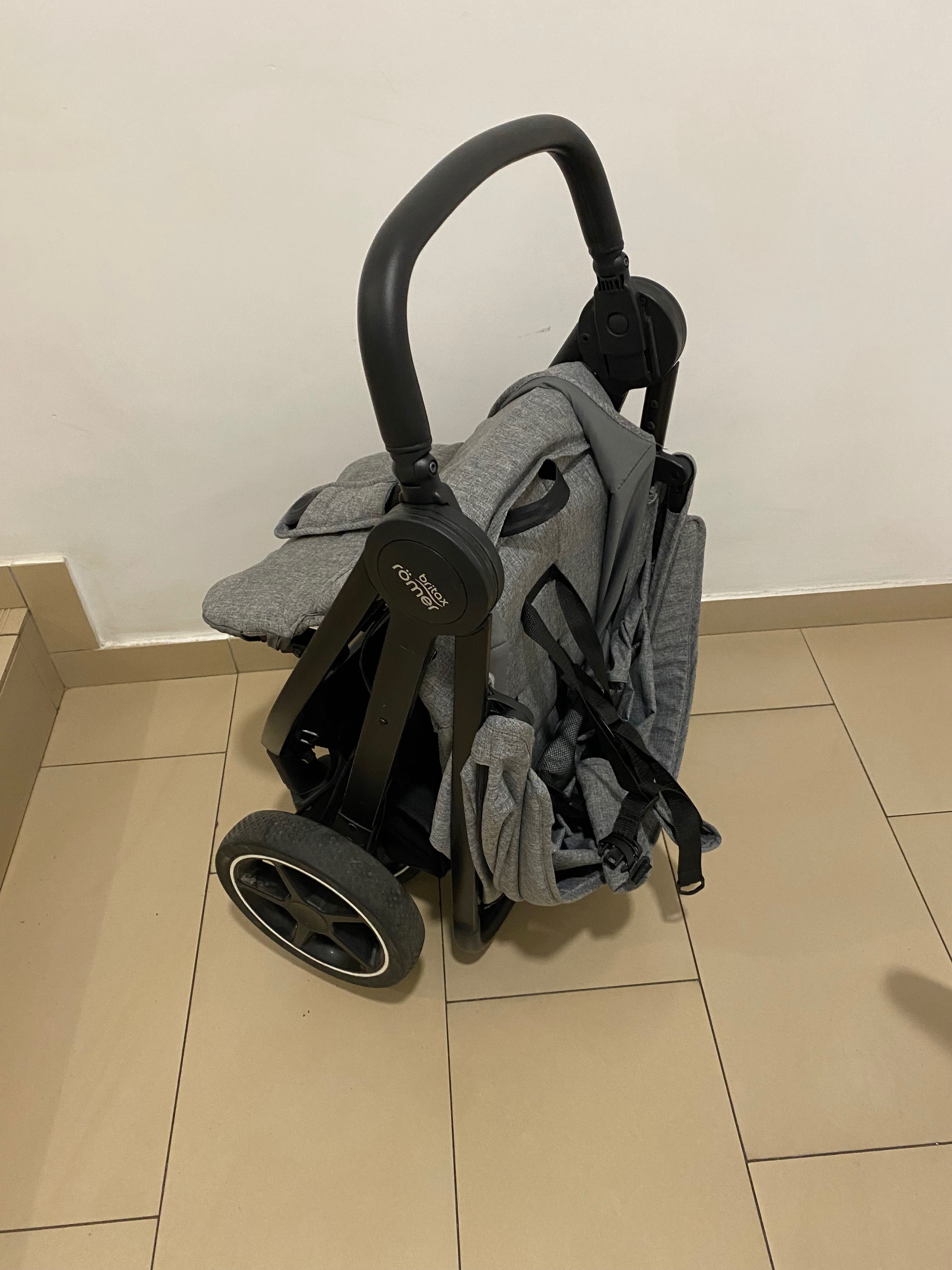 Wózek spacerowy B-AGILE R Britax Romer Elephant Grey/Black