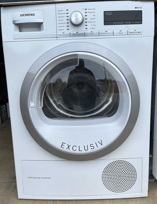 Сушка ідеальний стан Siemens IQ700 тепловий насос 9кг компресор 1000Вт