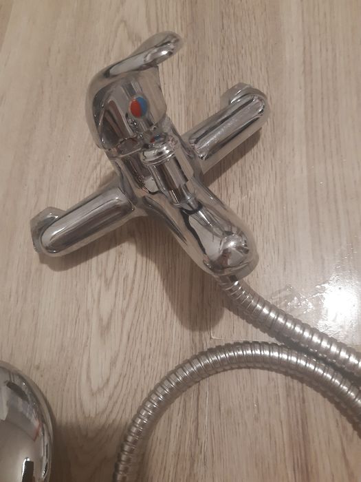 bateria wannowa łazienkowa prysznic komplet wanna