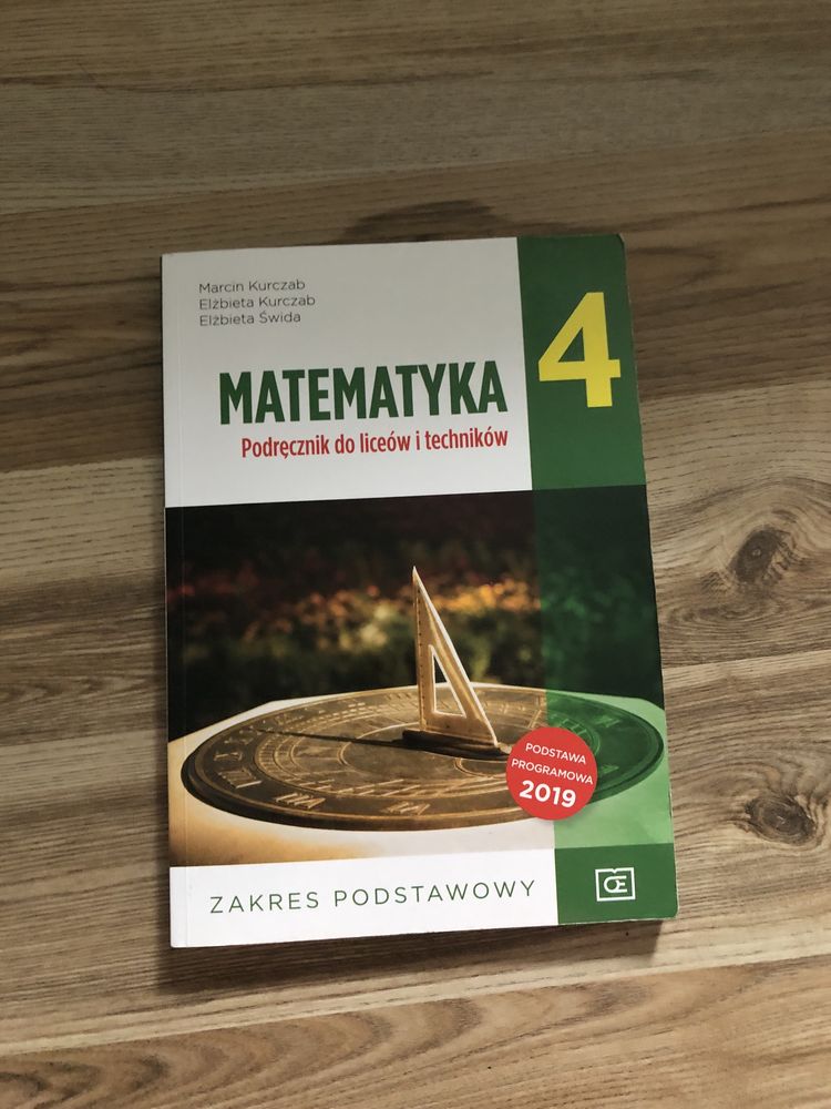 Matematyka 4 podręcznik do liceów i techników