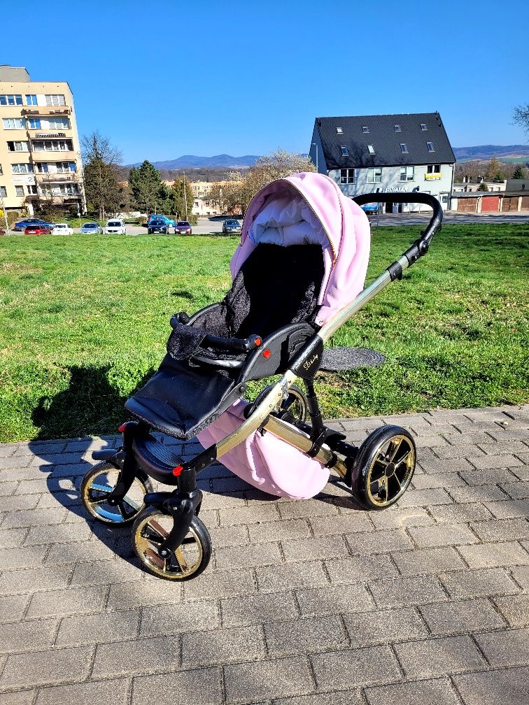 Wózek 3w1 dla dziewczynki