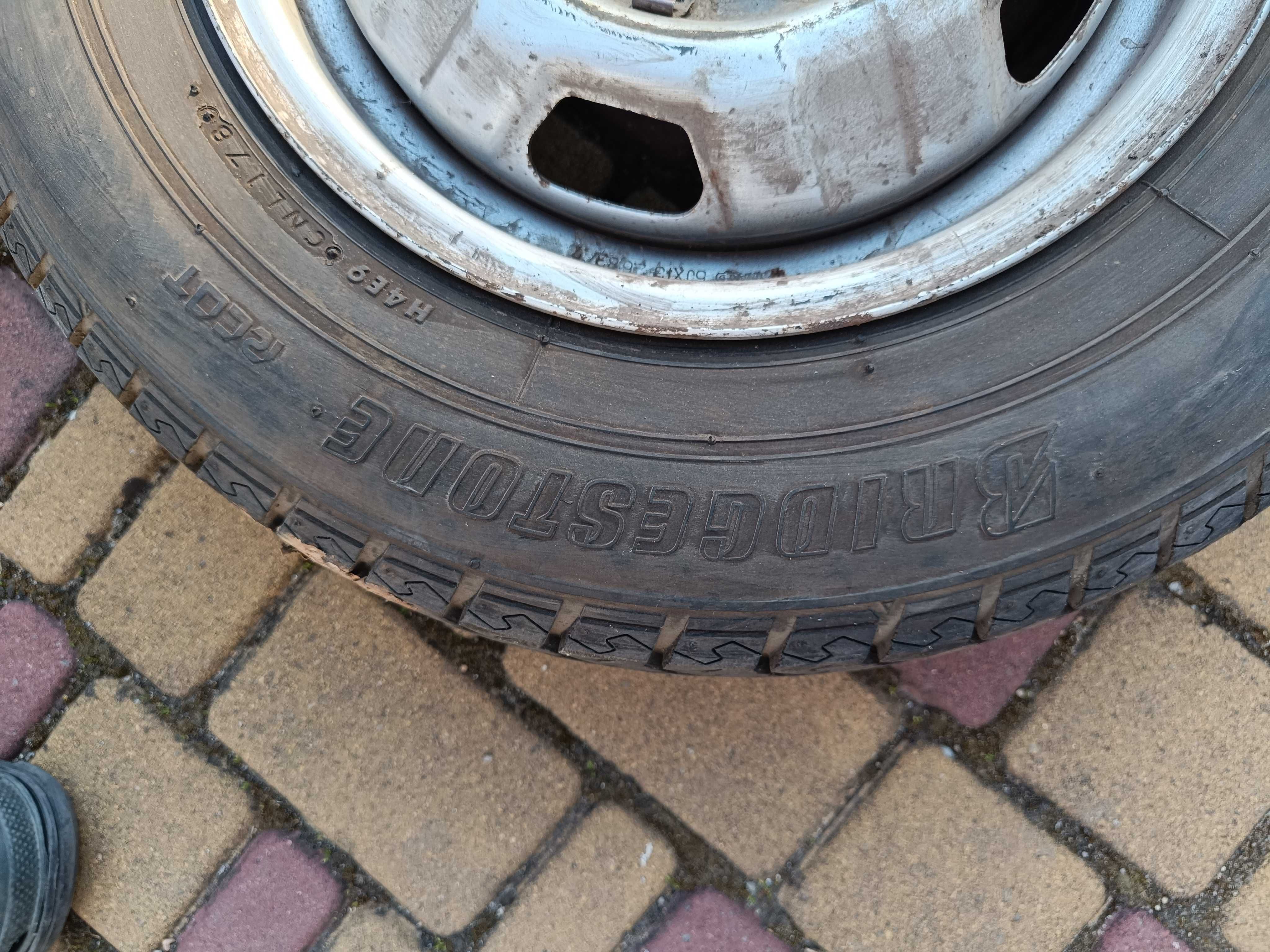 Колесо (запаска TOYOTA VISTA) 165SR13 BRIDGESTONE RCOT SF-218, 1 шт