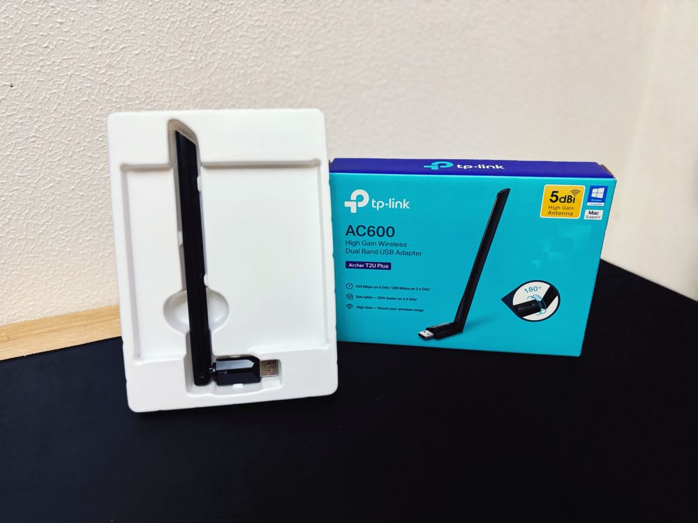 AC600 High Gain Wireless Dual Band USB Adapter