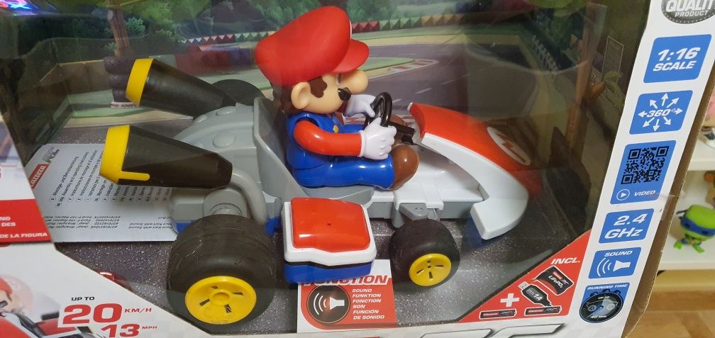 Super Mário Kart, telecomandado, completamente novo ainda na caixa.