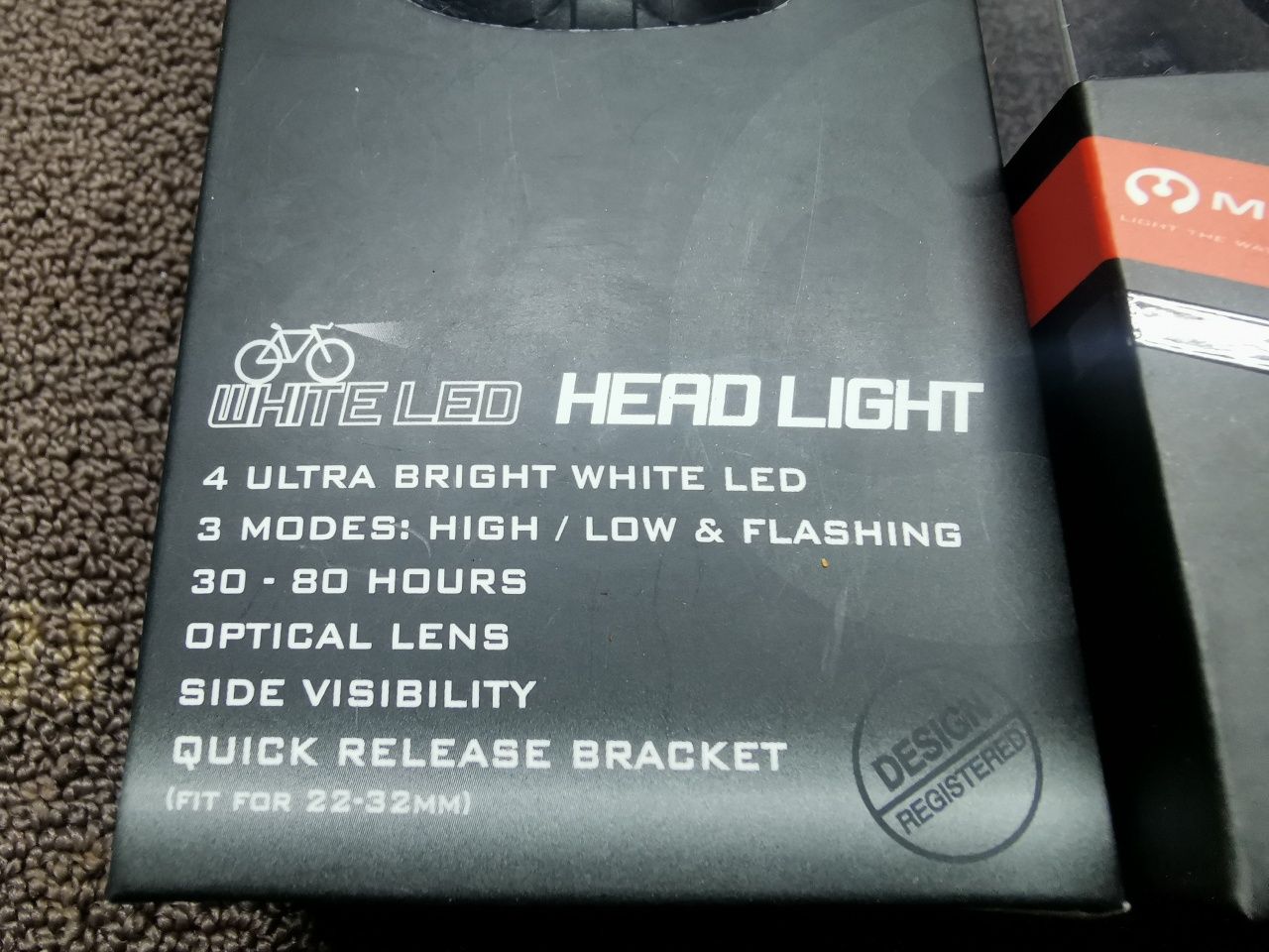 Lampki rowerowe Moon Shield/Head Light