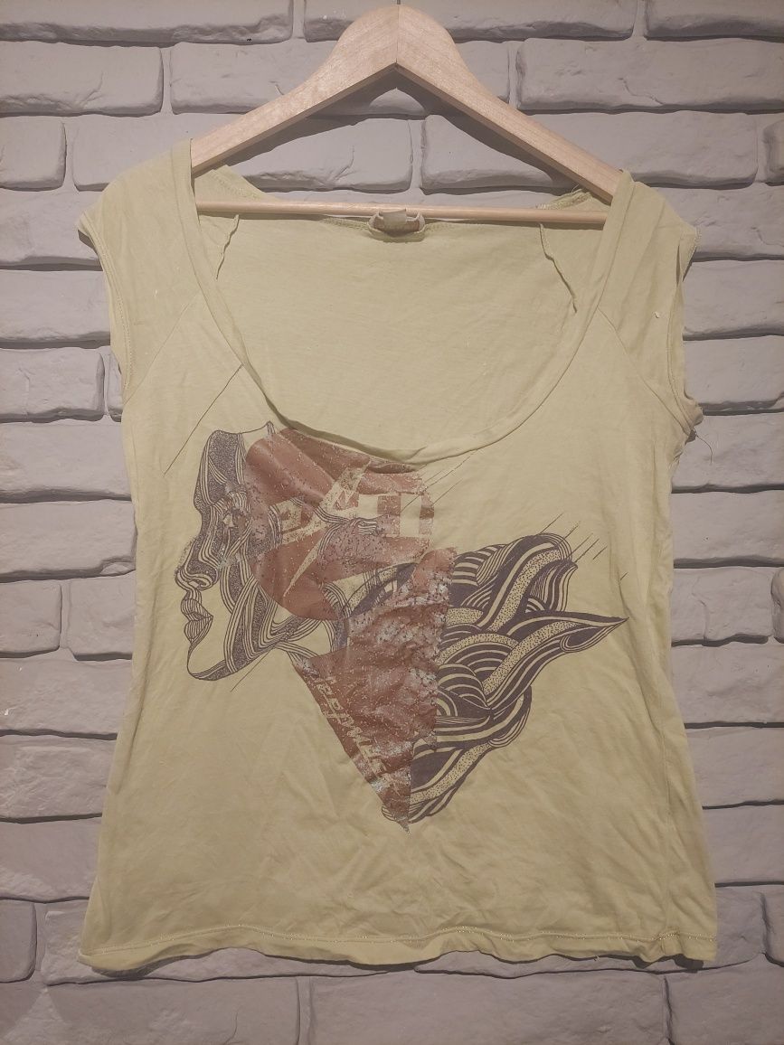 T-shirt Diesel z nadrukiem