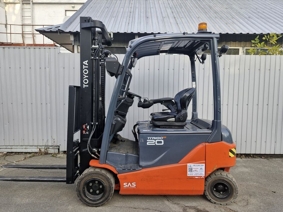 Електро навантажувач TOYOTA 2 т погрузчик Тойота 8FBMT20