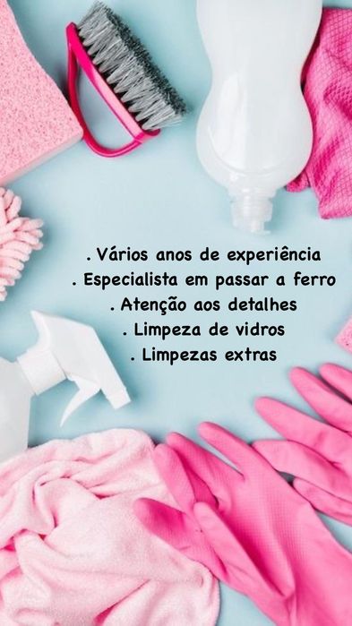 Limpezas domésticas Braga e Barcelos