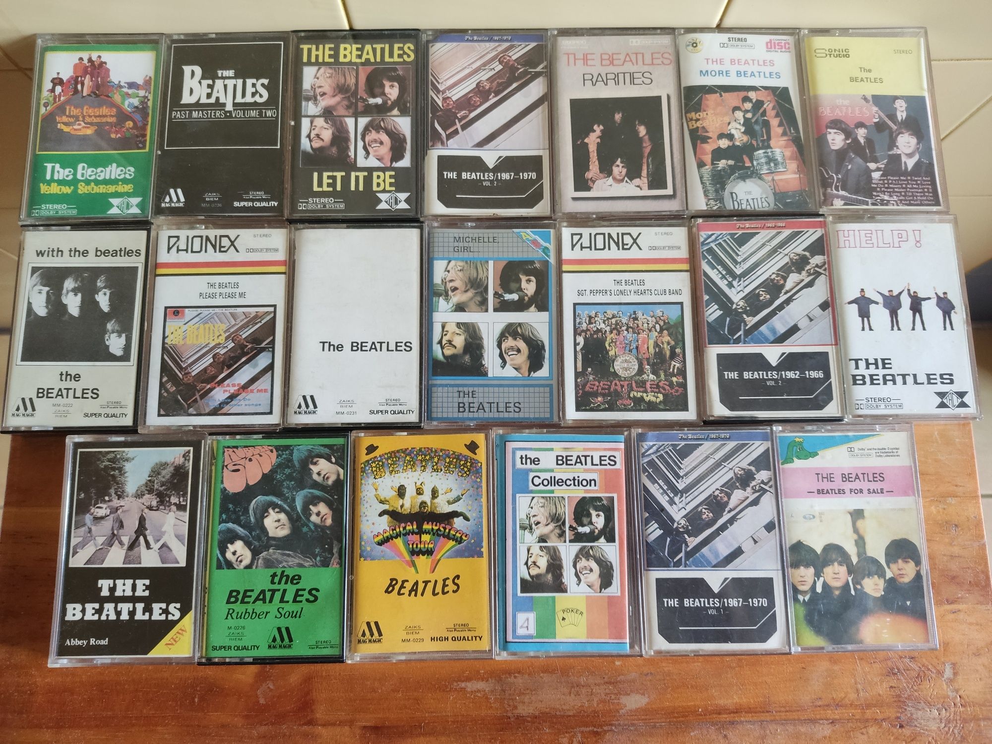 The Beatles zestaw 20 kaset