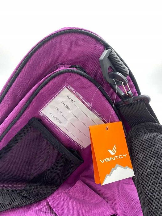 VENTCY Torba na rolki, łyżworolki dla dzieci fioletowa
