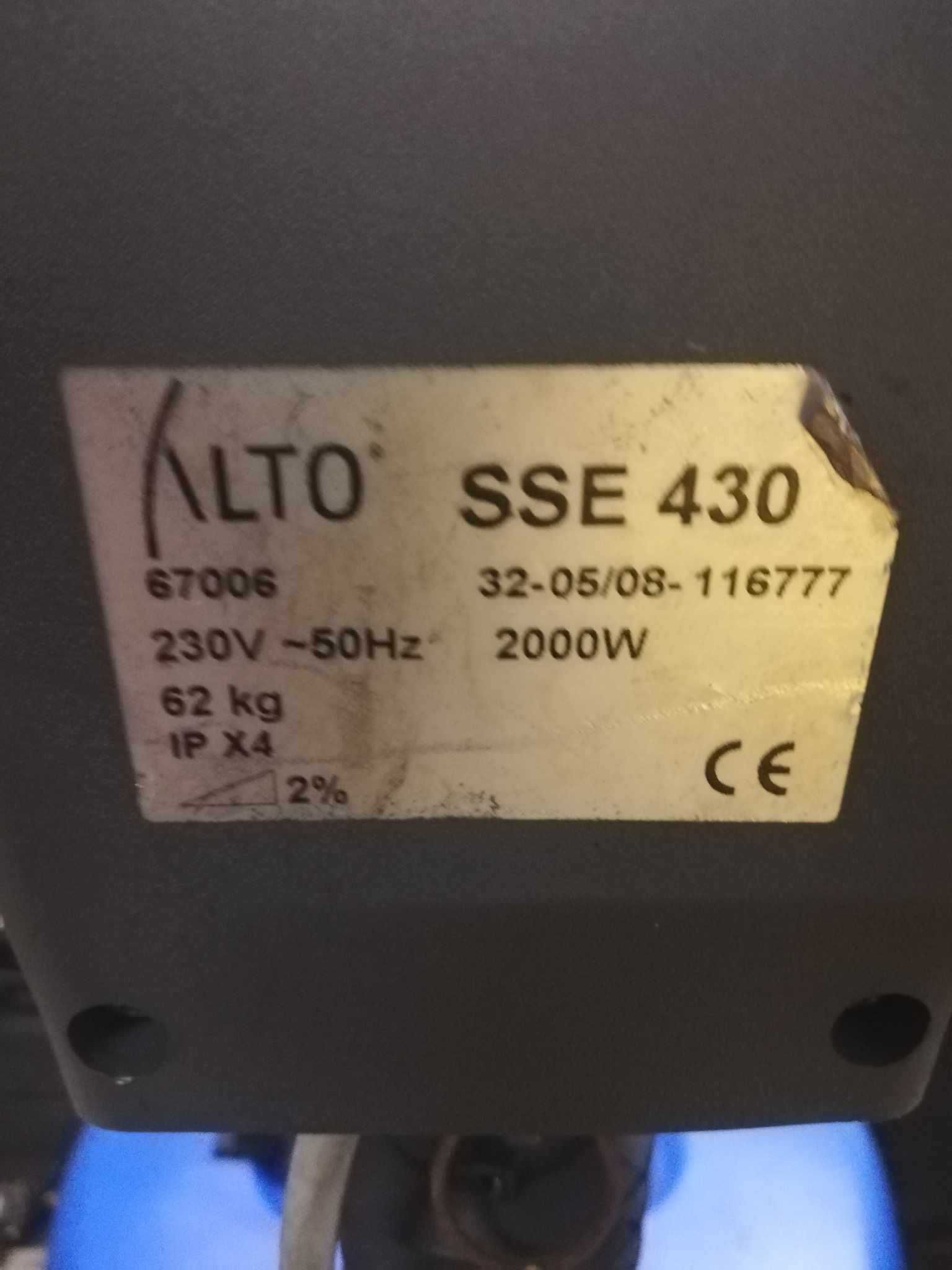 Szorowarka Wap SSE 430