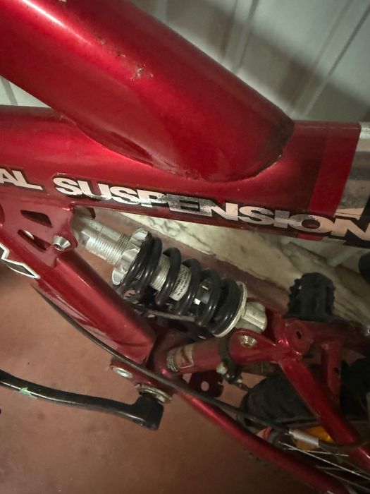 Bicicleta usada.