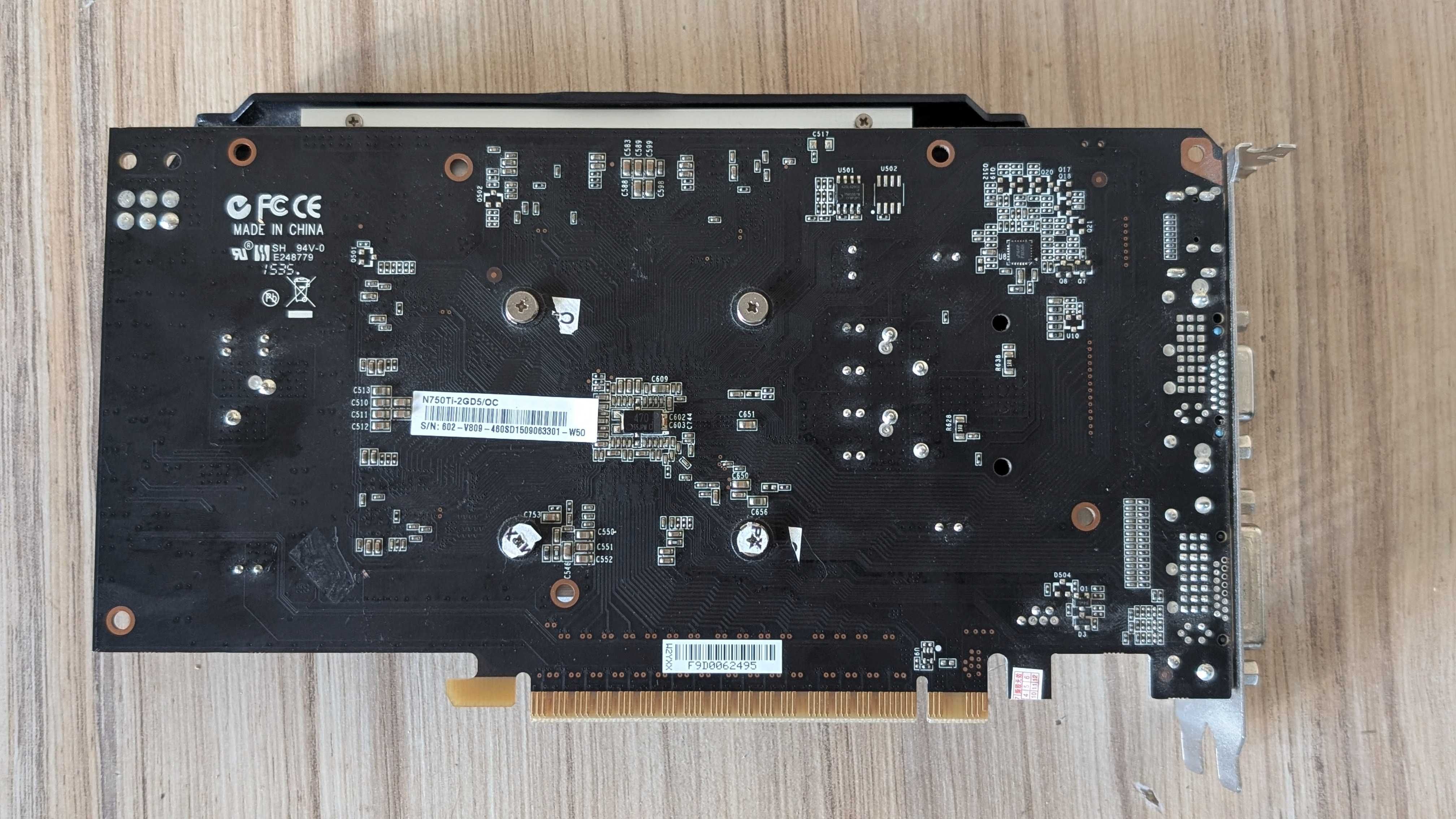 Відеокарта MSI PCI-Ex GeForce GTX 750 Ti 2048MB DDR5 (128bit)