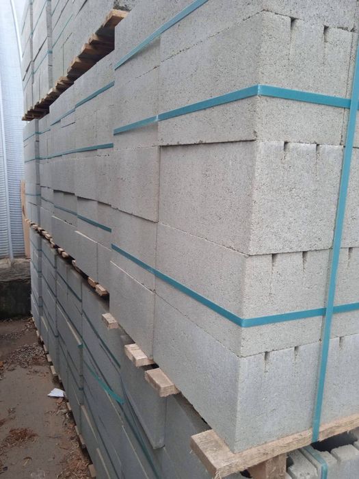 Шлакоблок Бетонний блок М100 190/190/390. Доставка