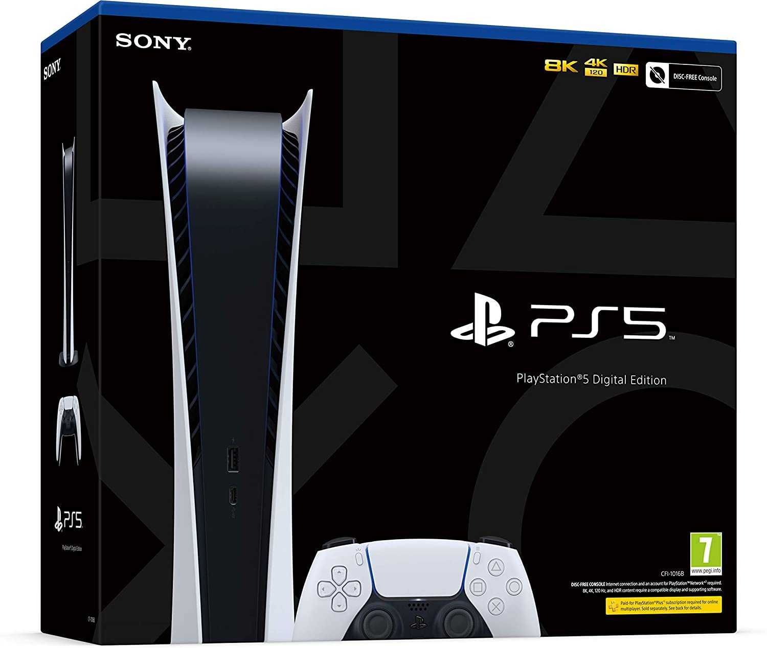 игровая приставка Sony PlayStation 5 Digital Edition 825GB