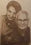 Portret zdjęcie wypalane w drewnie A3