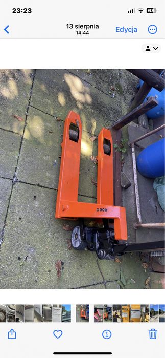 Paleciak uzywany ale jak nowy