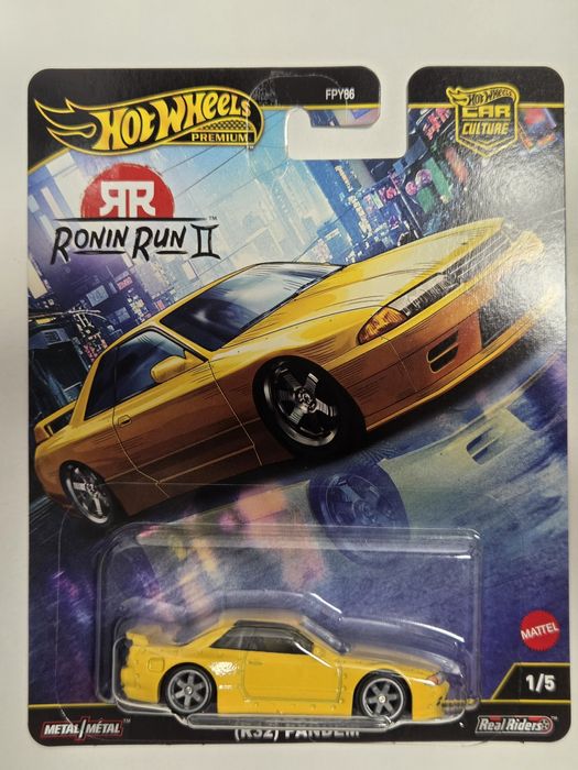 Hot Wheels Premium - Nissan Skyline GT-R (R32) Pandem - Ronin Run IIn