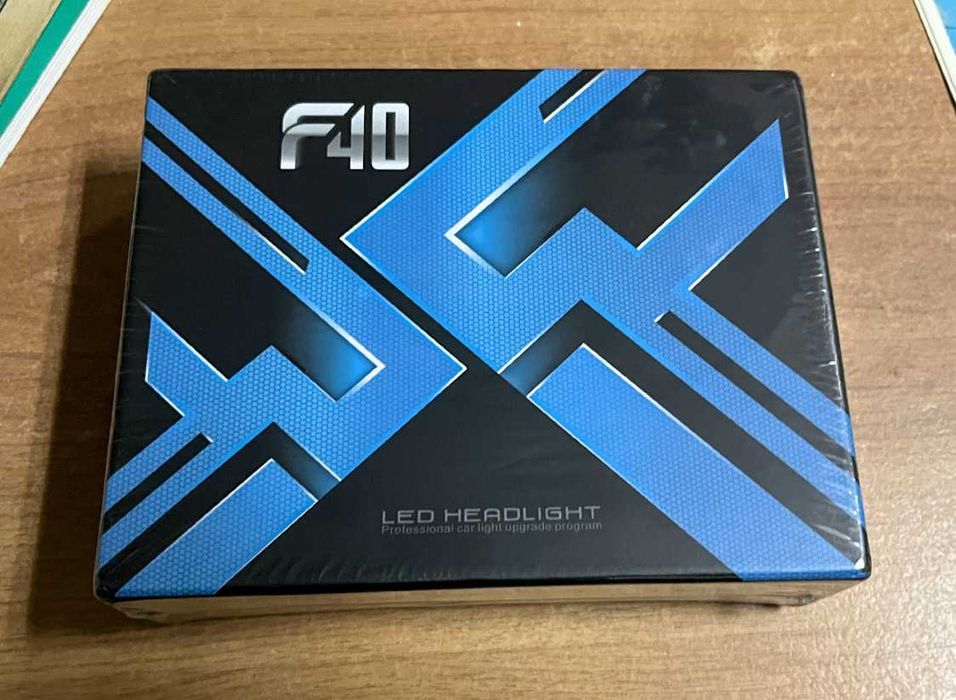 Автосвет bi-led мини линзы f40 headlight h4