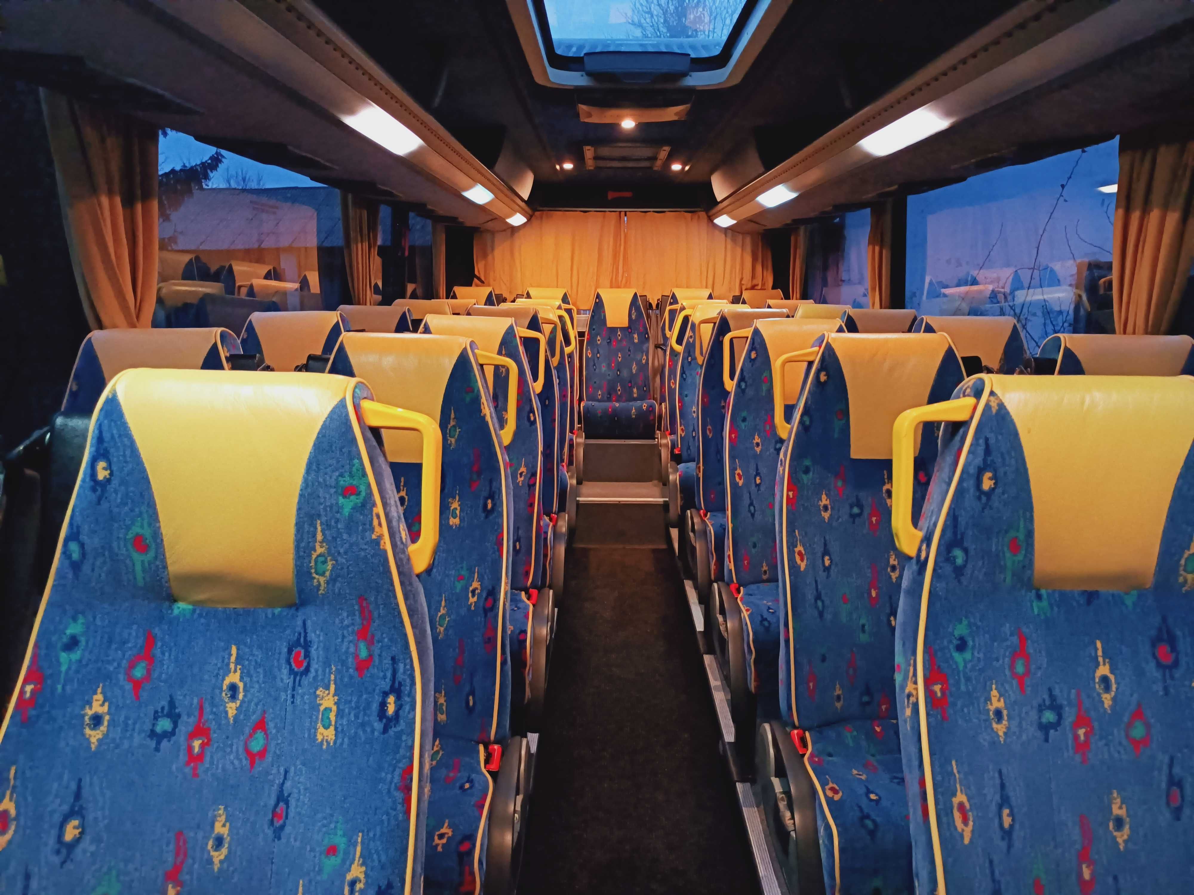 Przewóz osób, wycieczki, szkolenia, lotniska itp busy5,9,21,31,38 osób